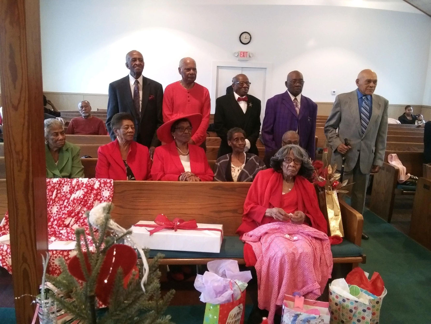 Woman celebrates 104th birthday